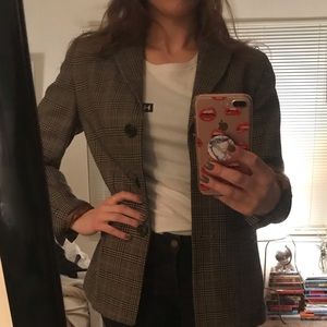 Ann Taylor Plaid Women's Blazer